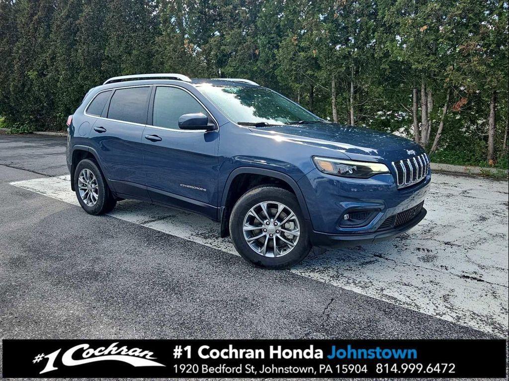 used 2021 Jeep Cherokee car, priced at $20,988