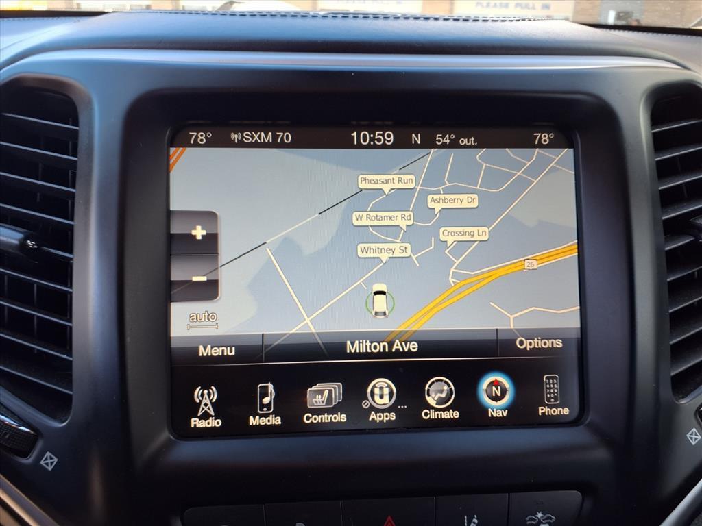 used 2017 Jeep Cherokee car, priced at $17,300