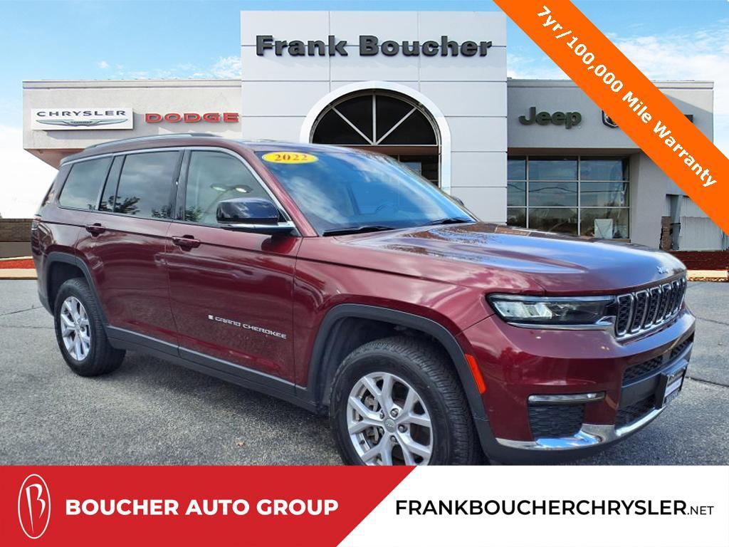 used 2022 Jeep Grand Cherokee L car, priced at $28,489