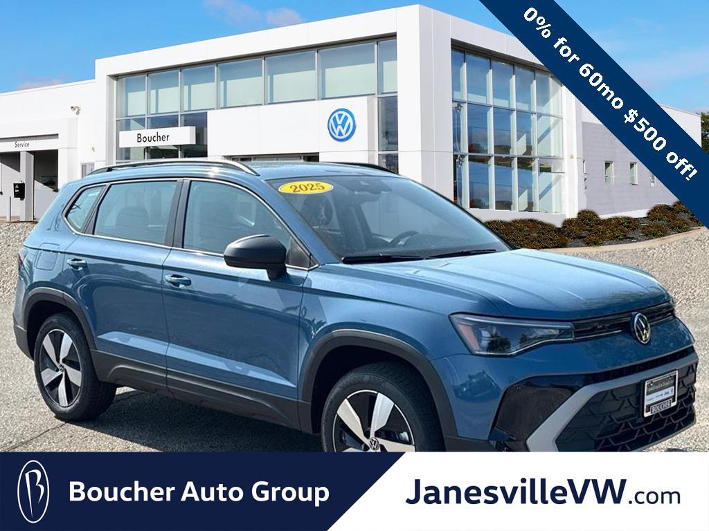 new 2025 Volkswagen Taos car, priced at $24,407