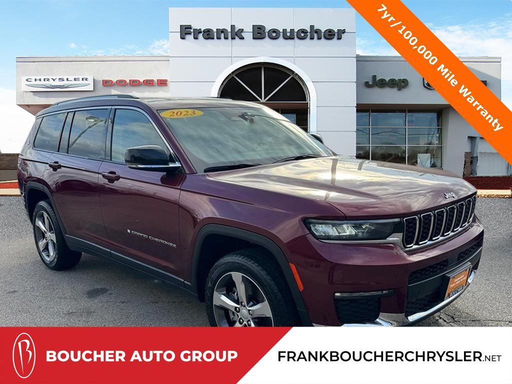 used 2022 Jeep Grand Cherokee L car, priced at $29,350