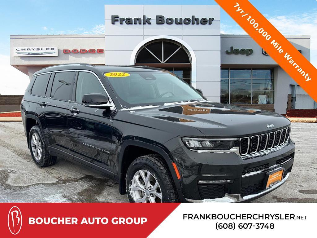 used 2022 Jeep Grand Cherokee L car, priced at $27,855