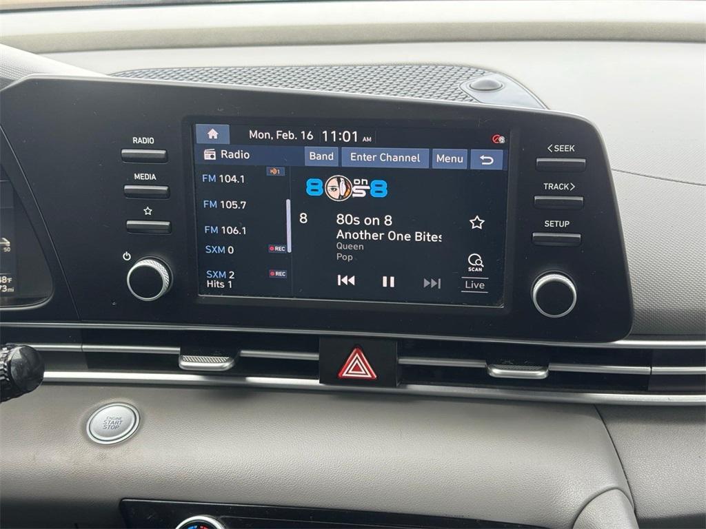 used 2022 Hyundai Elantra car, priced at $17,500