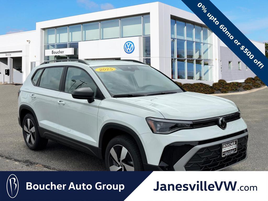new 2025 Volkswagen Taos car, priced at $23,946