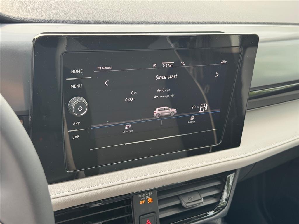 new 2025 Volkswagen Taos car, priced at $23,956