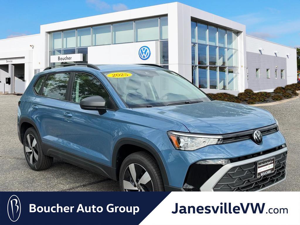 new 2025 Volkswagen Taos car, priced at $23,356
