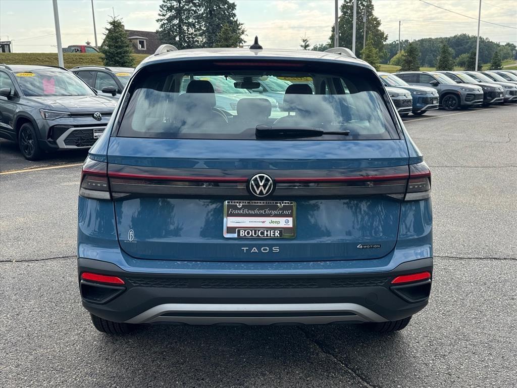 new 2025 Volkswagen Taos car, priced at $23,956