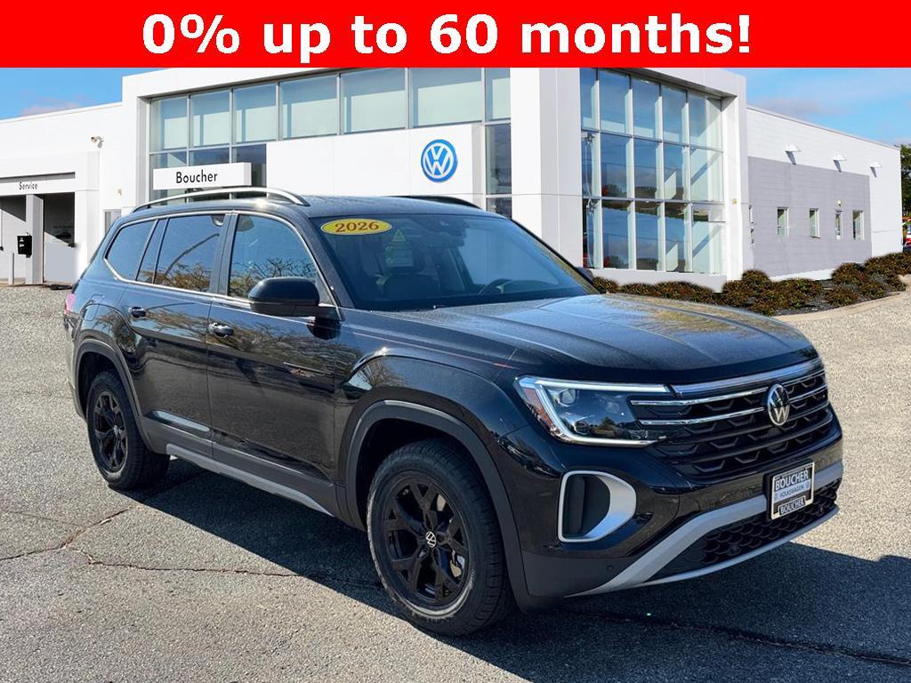 new 2026 Volkswagen Atlas car, priced at $46,181