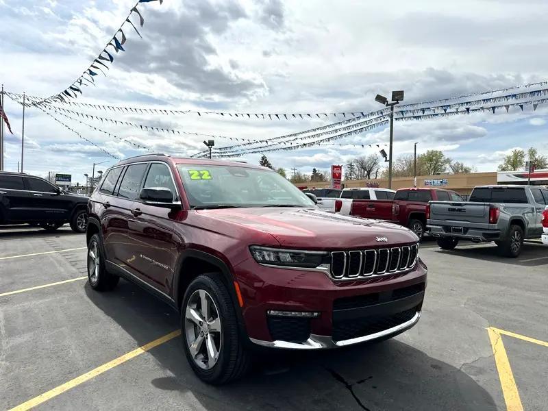 used 2022 Jeep Grand Cherokee L car, priced at $30,498