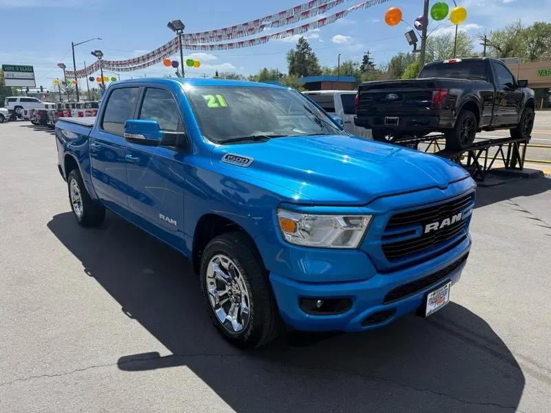 used 2021 Ram 1500 car, priced at $37,499