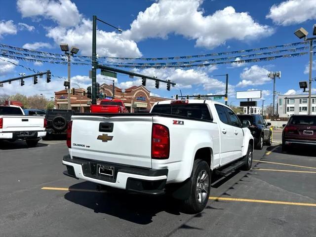 2019 WHITE Chevrolet Colorado