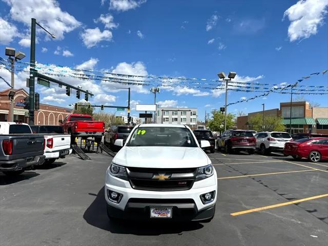 2019 WHITE Chevrolet Colorado