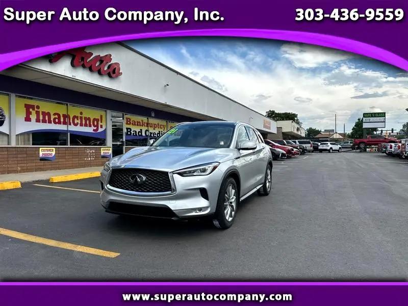 used 2021 INFINITI QX50 car, priced at $20,998
