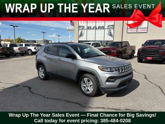 used 2022 Jeep Compass car, priced at $19,597