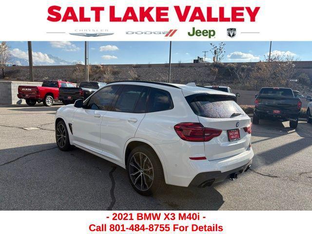 used 2021 BMW X3 car, priced at $33,793