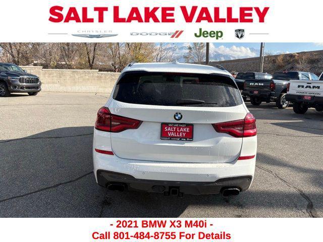 used 2021 BMW X3 car, priced at $33,793