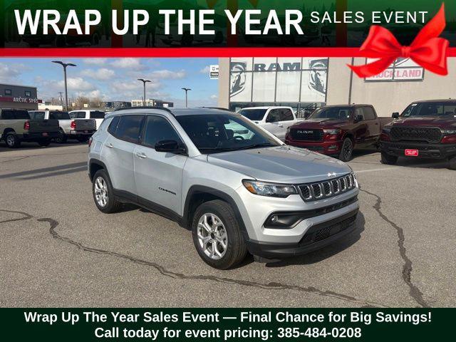 used 2025 Jeep Compass car, priced at $24,789