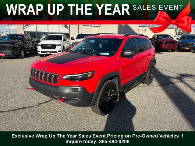 used 2019 Jeep Cherokee car, priced at $17,587