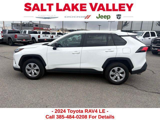 used 2024 Toyota RAV4 car, priced at $25,587