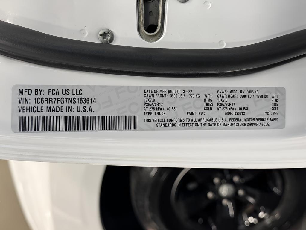 used 2022 Ram 1500 car, priced at $25,464