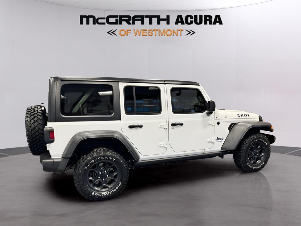 used 2023 Jeep Wrangler 4xe car, priced at $32,435