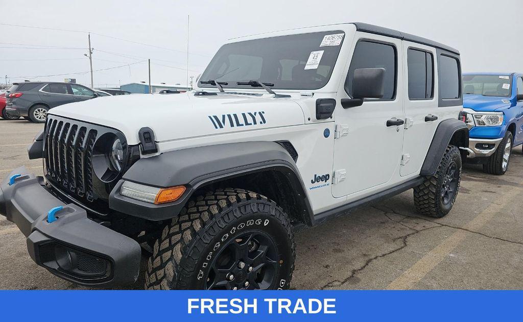 used 2023 Jeep Wrangler 4xe car, priced at $34,595