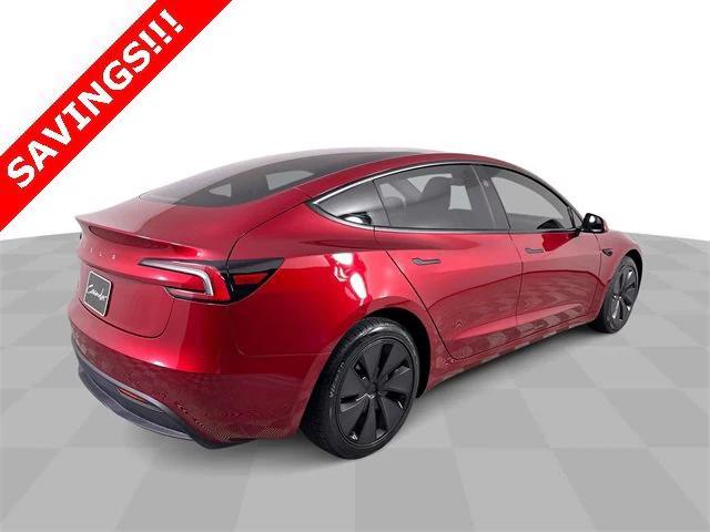 used 2024 Tesla Model 3 car, priced at $29,922