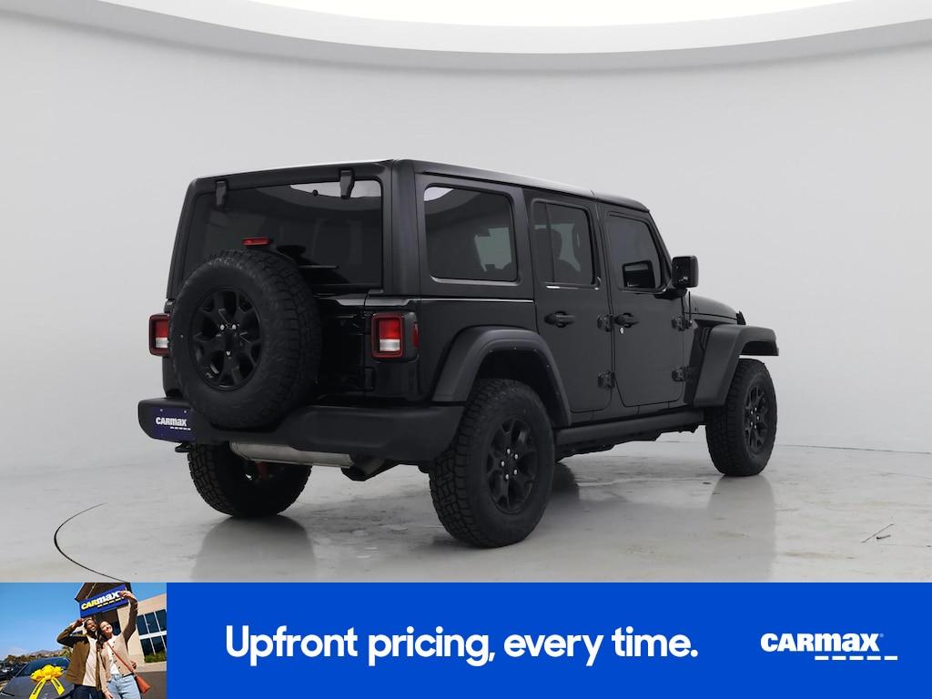 used 2021 Jeep Wrangler car, priced at $26,998