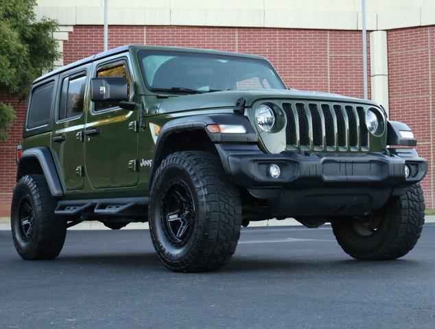 used 2021 Jeep Wrangler Unlimited car, priced at $28,988