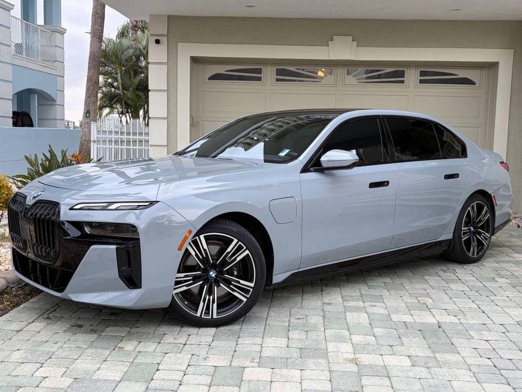 used 2024 BMW 750e car, priced at $69,999
