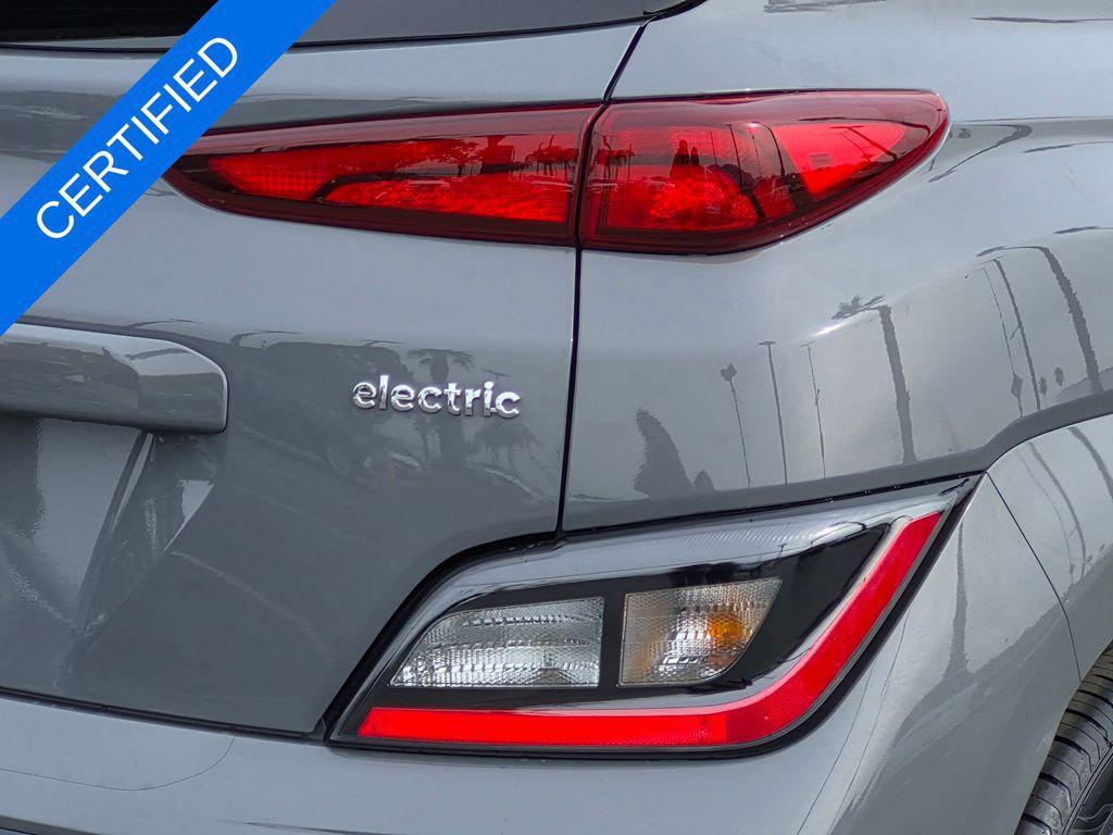 used 2022 Hyundai Kona EV car, priced at $14,699