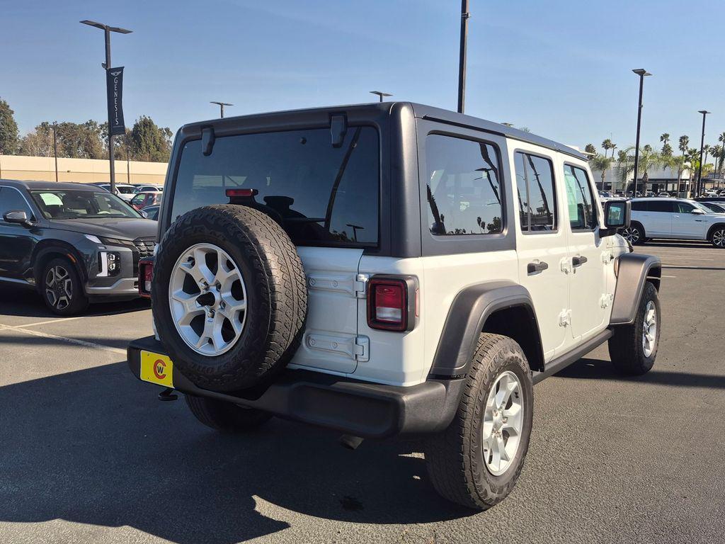 used 2021 Jeep Wrangler Unlimited car, priced at $24,494