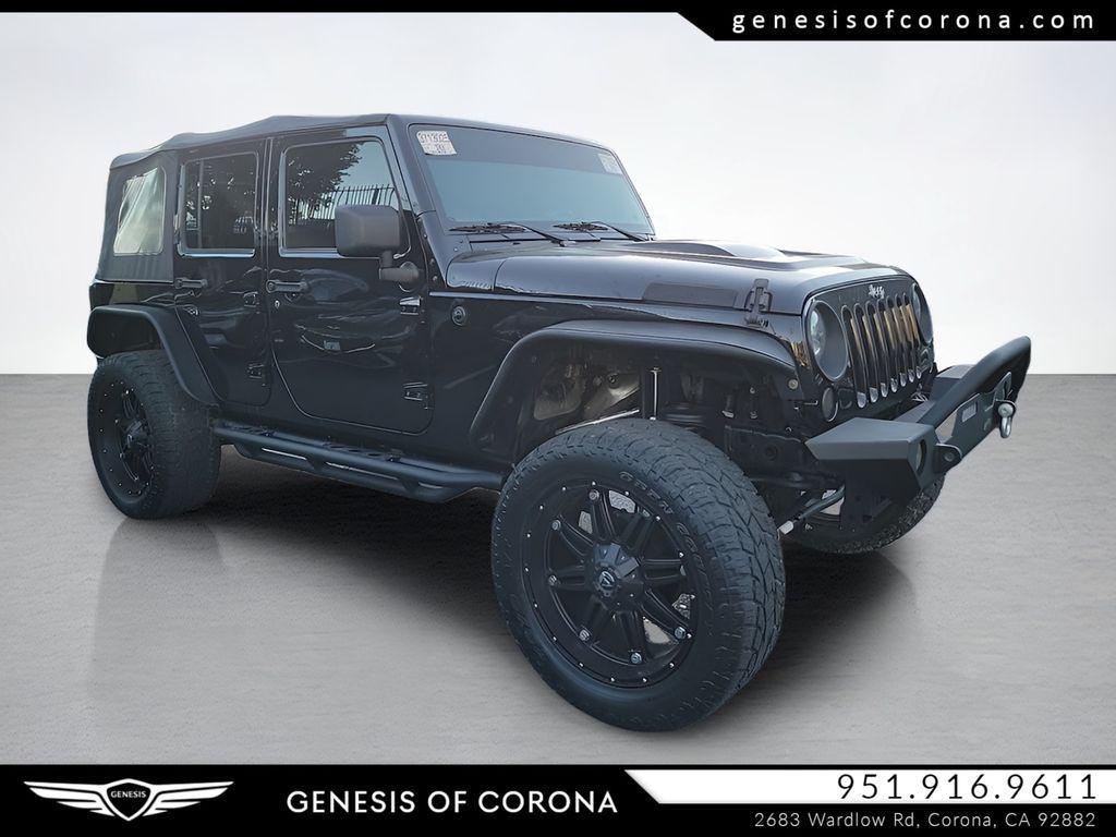 used 2017 Jeep Wrangler Unlimited car, priced at $21,779