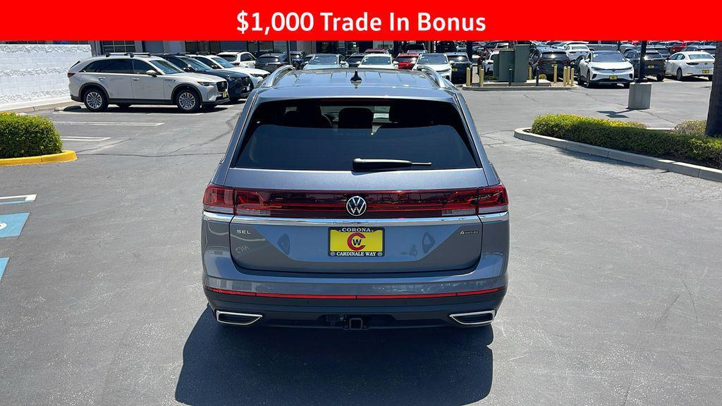 new 2025 Volkswagen Atlas car, priced at $46,104