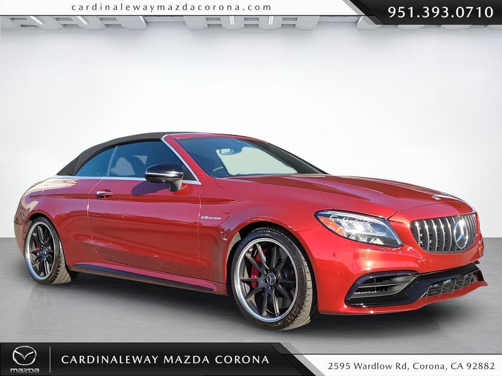 used 2021 Mercedes-Benz AMG C 63 car, priced at $54,237