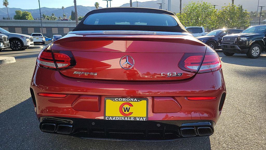 used 2021 Mercedes-Benz AMG C 63 car, priced at $54,237