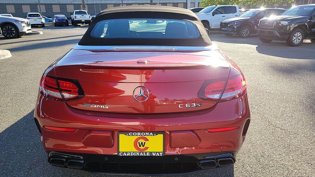 used 2021 Mercedes-Benz AMG C 63 car, priced at $54,237