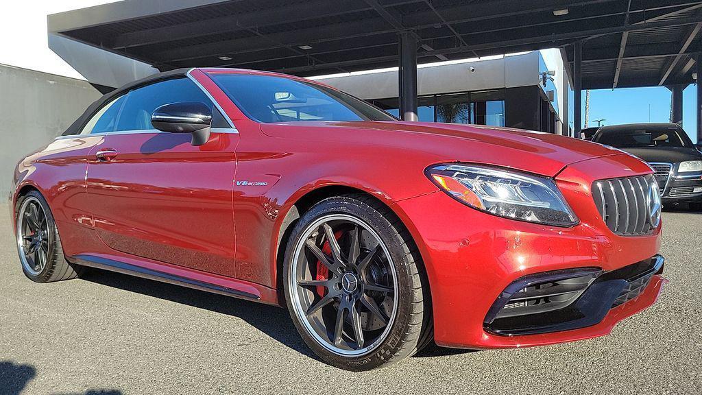 used 2021 Mercedes-Benz AMG C 63 car, priced at $54,237