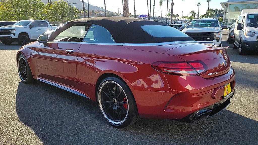 used 2021 Mercedes-Benz AMG C 63 car, priced at $54,237