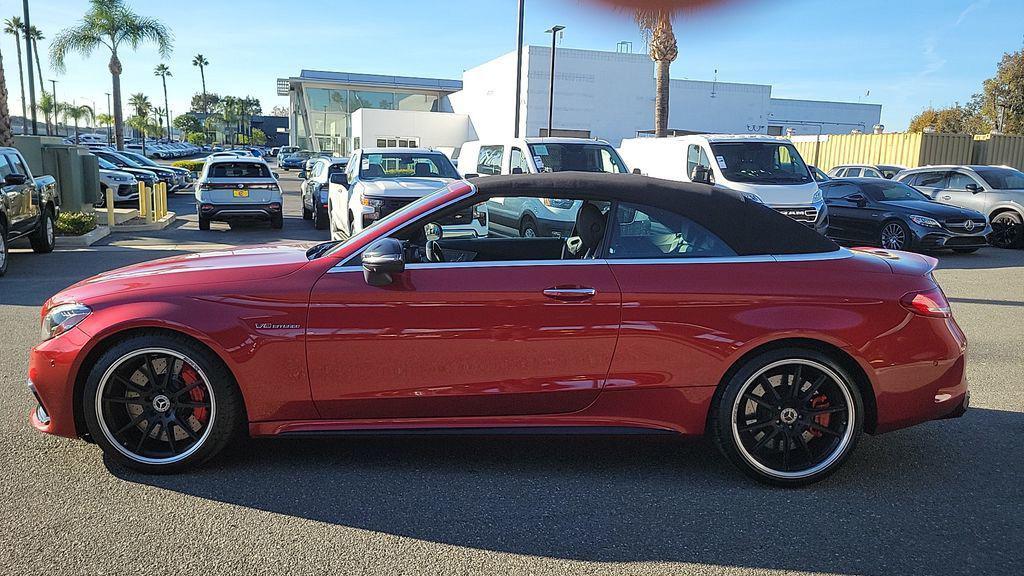 used 2021 Mercedes-Benz AMG C 63 car, priced at $54,237