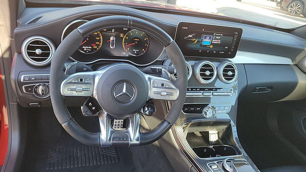 used 2021 Mercedes-Benz AMG C 63 car, priced at $54,237