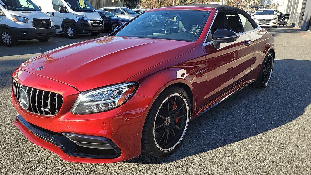 used 2021 Mercedes-Benz AMG C 63 car, priced at $54,237