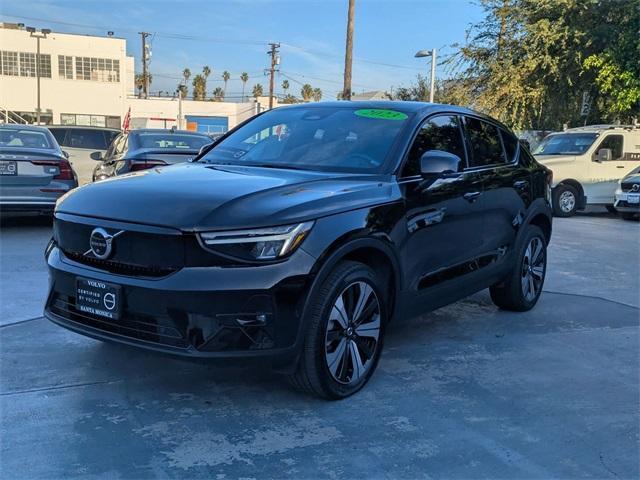 used 2023 Volvo C40 Recharge Pure Electric car, priced at $25,200