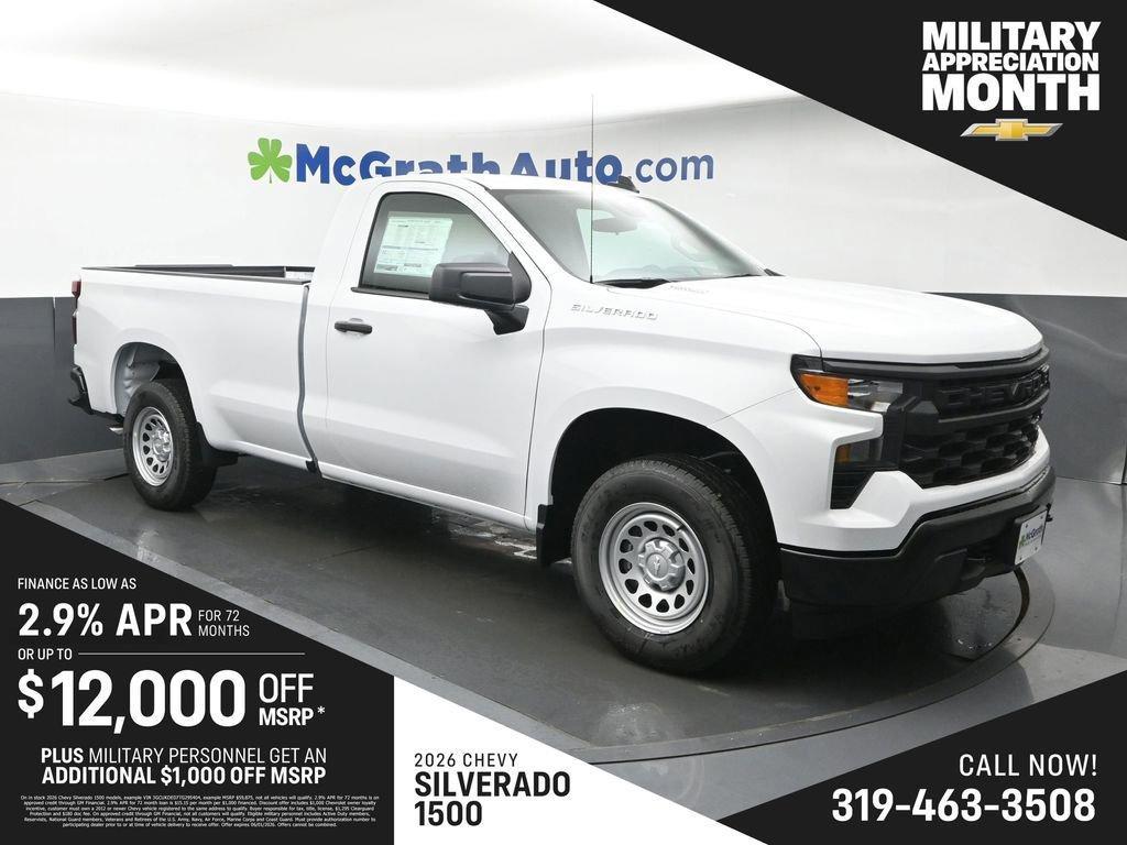 new 2026 Chevrolet Silverado 1500 car, priced at $37,340
