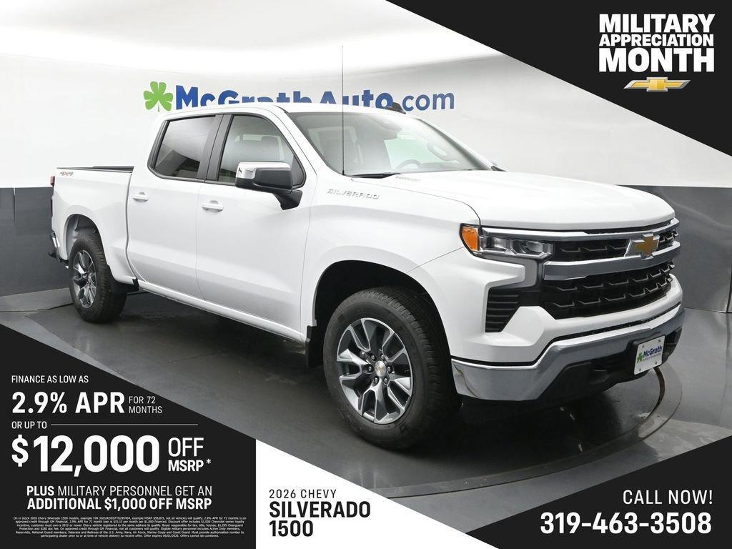 new 2026 Chevrolet Silverado 1500 car, priced at $51,755