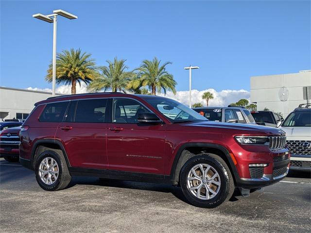 used 2022 Jeep Grand Cherokee L car, priced at $21,561