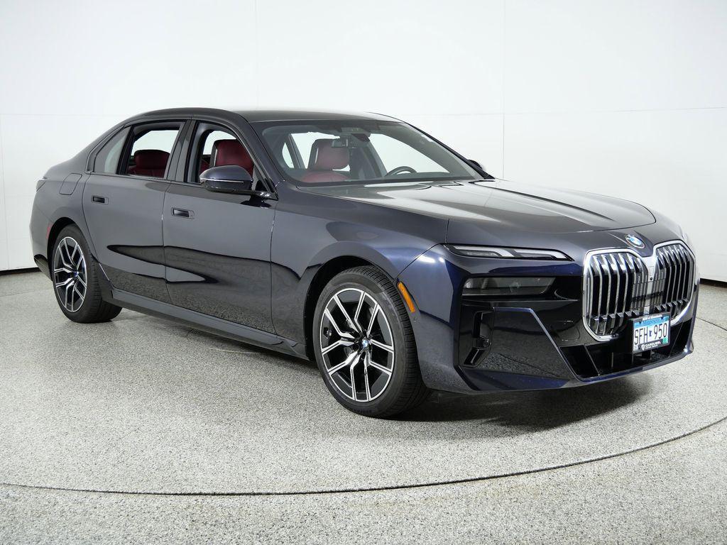 used 2025 BMW 740 car, priced at $84,325
