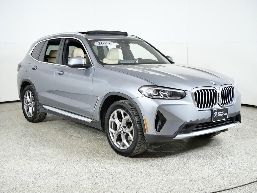 used 2023 BMW X3 car, priced at $29,800