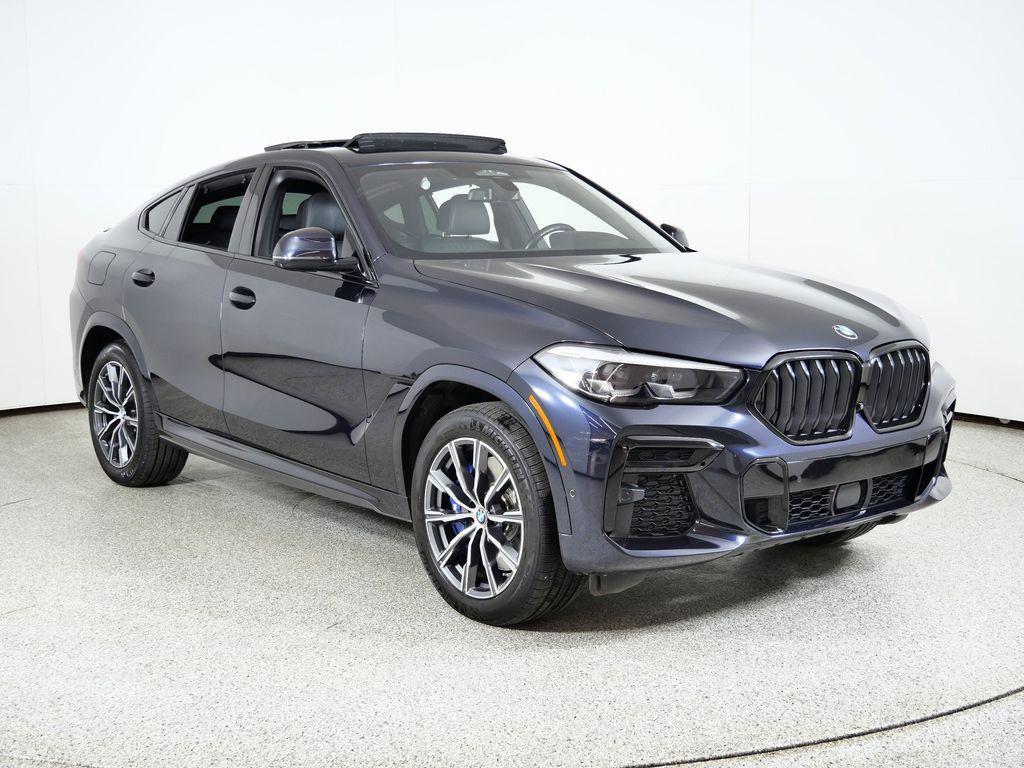 used 2022 BMW X6 car, priced at $42,000