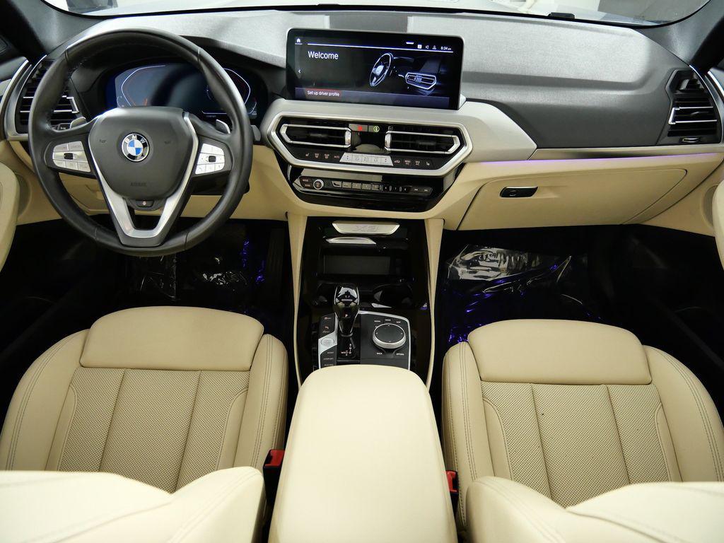 used 2022 BMW X3 car, priced at $35,400